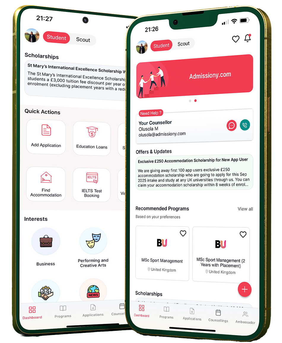 Admissiony App Promo